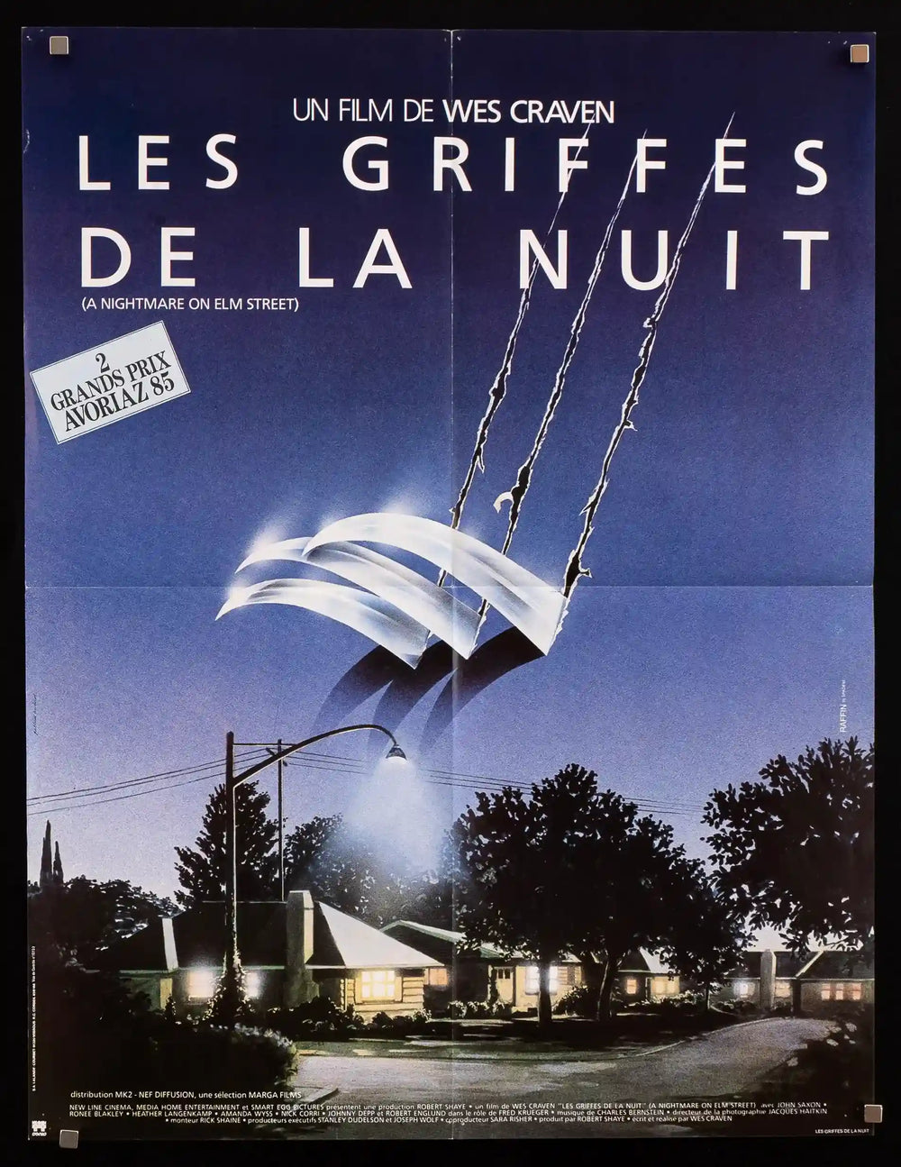 A Nightmare On Elm Street Original Vintage Movie Poster