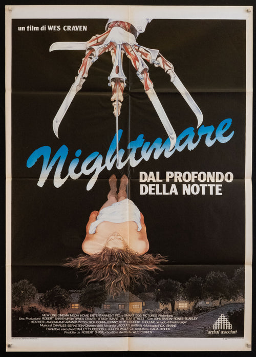 A Nightmare On Elm Street Original Vintage Movie Poster