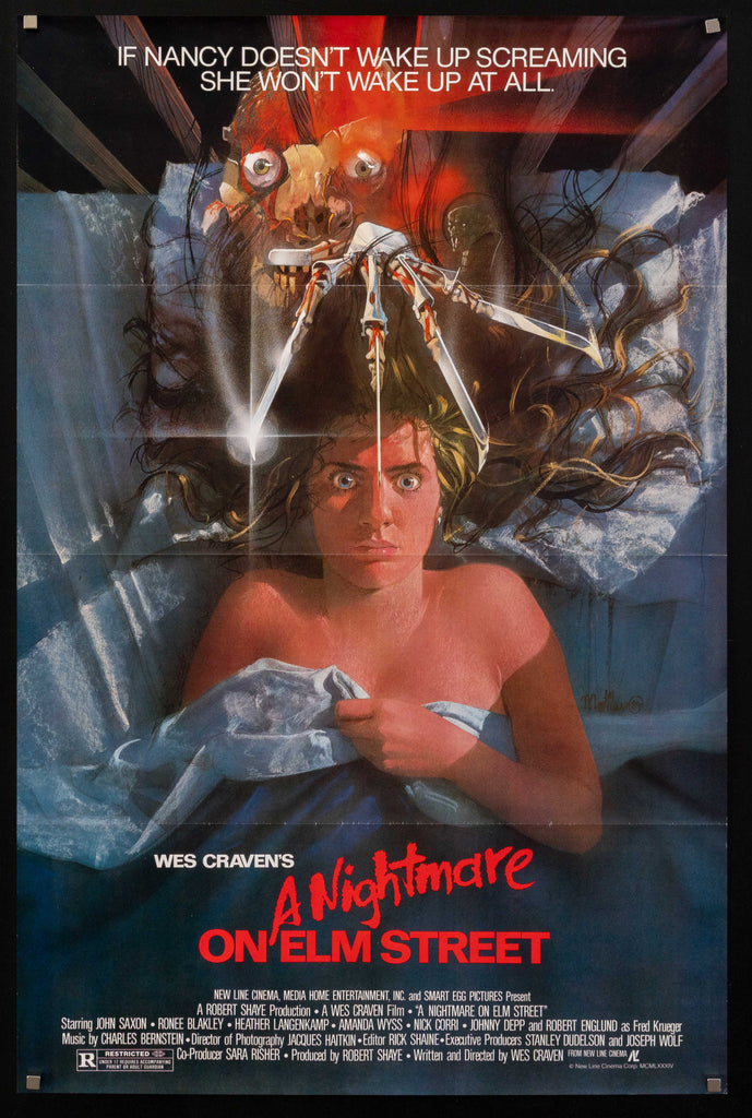 A Nightmare On Elm Street Original Vintage Movie Poster
