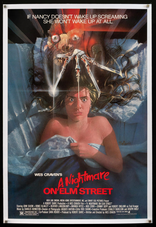 A Nightmare On Elm Street Original Vintage Movie Poster