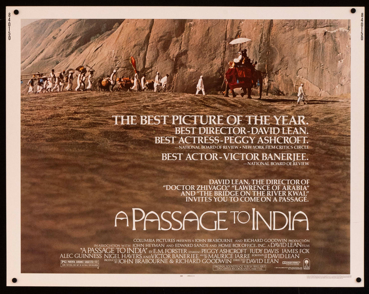 A Passage to India Half Sheet (22x28) Original Vintage Movie Poster