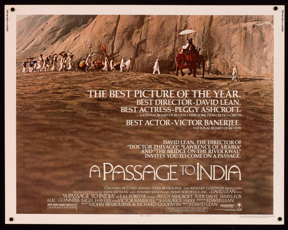 A Passage to India Original Vintage Movie Poster