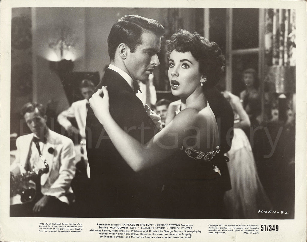 A Place In the Sun Original Vintage Movie Poster