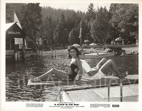 A Place In the Sun Original Vintage Movie Poster