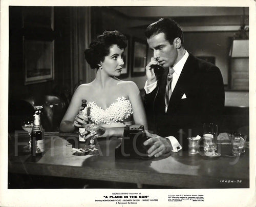 A Place In the Sun Original Vintage Movie Poster