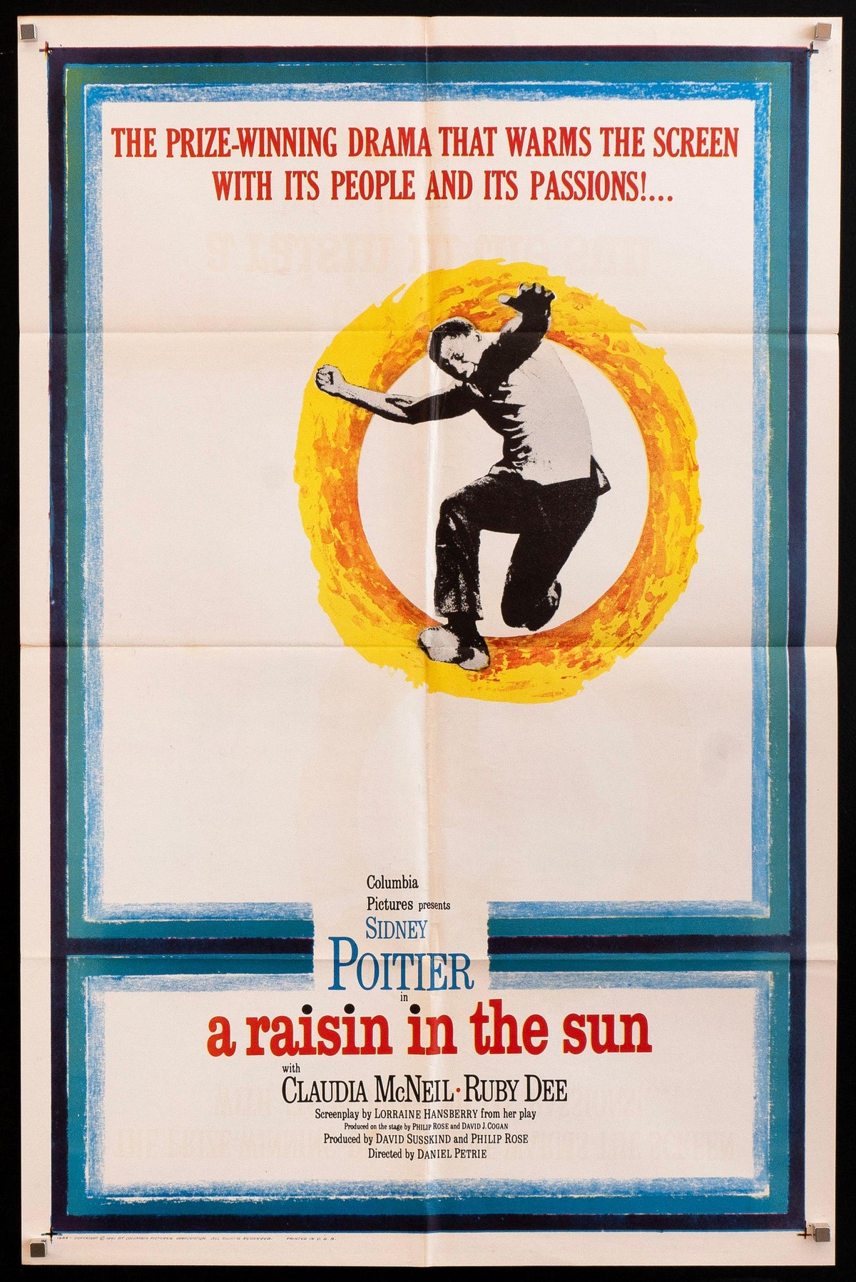 A Raisin In the Sun 1 Sheet (27x41) Original Vintage Movie Poster