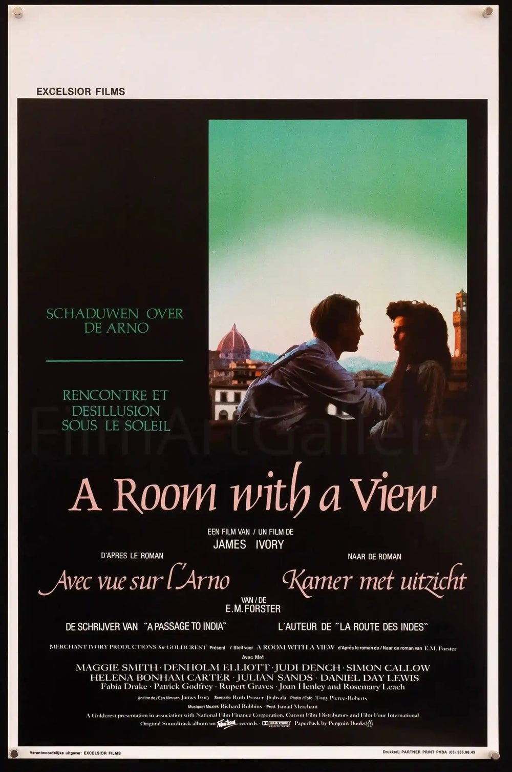 A Room With a View Original Vintage Movie Poster