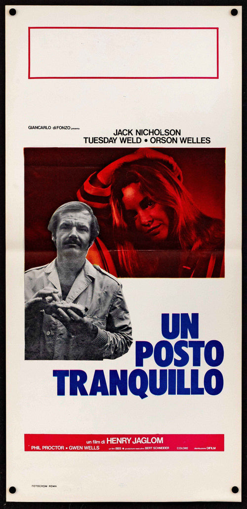 A Safe Place Original Vintage Movie Poster