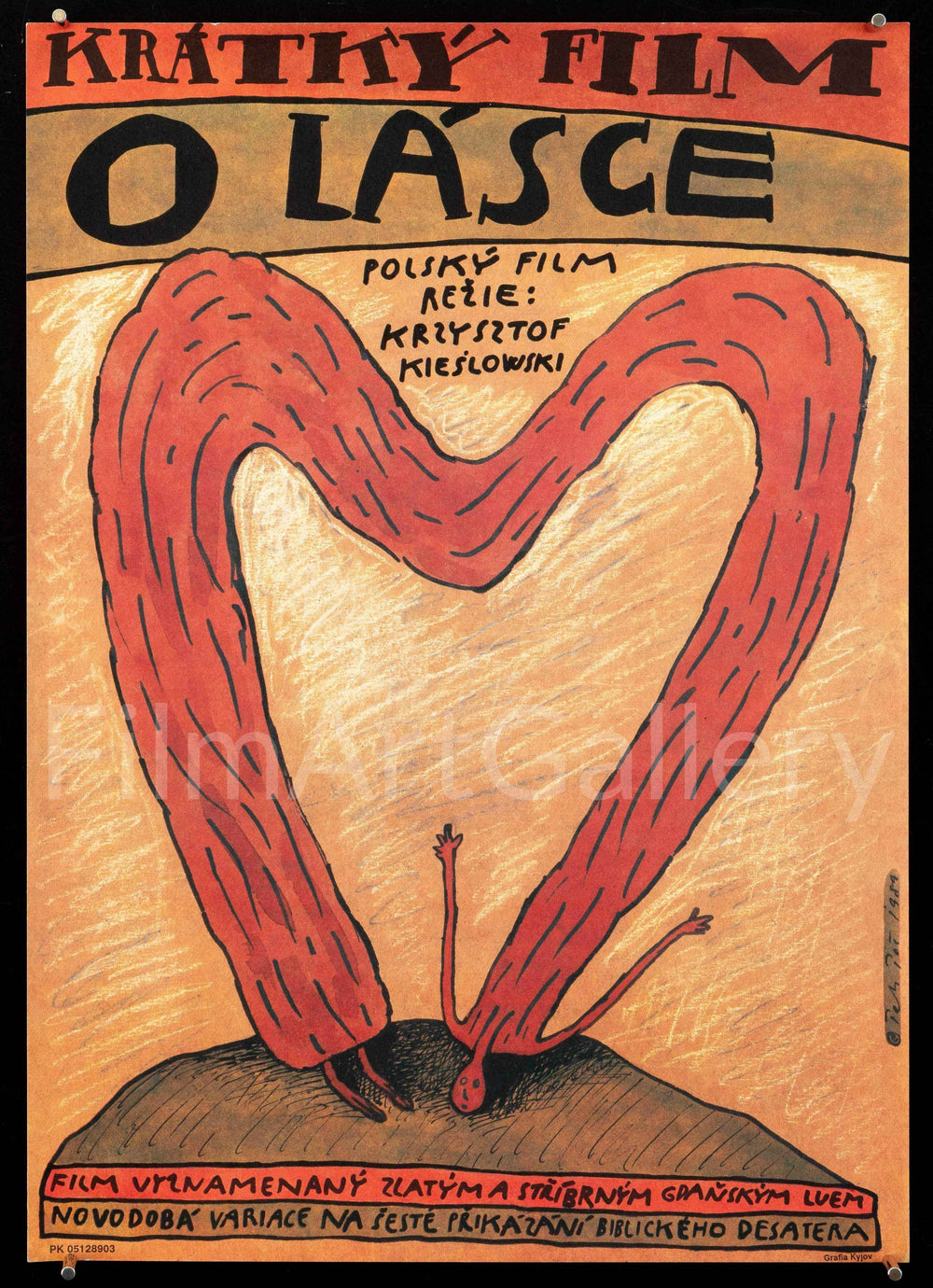 A Short Film About Love Original Vintage Movie Poster