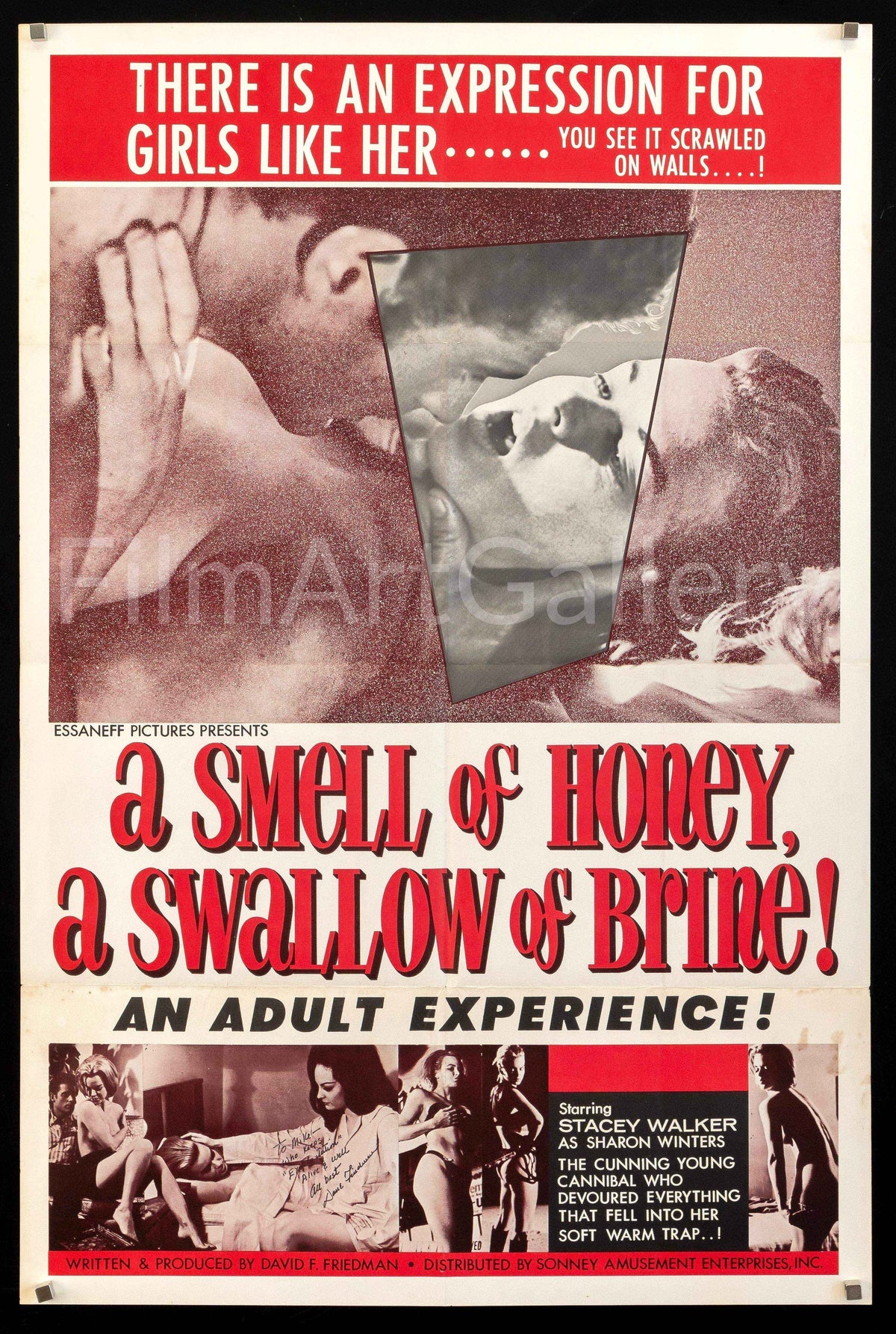 A Smell of Honey, a Swallow of Brine Original Vintage Movie Poster