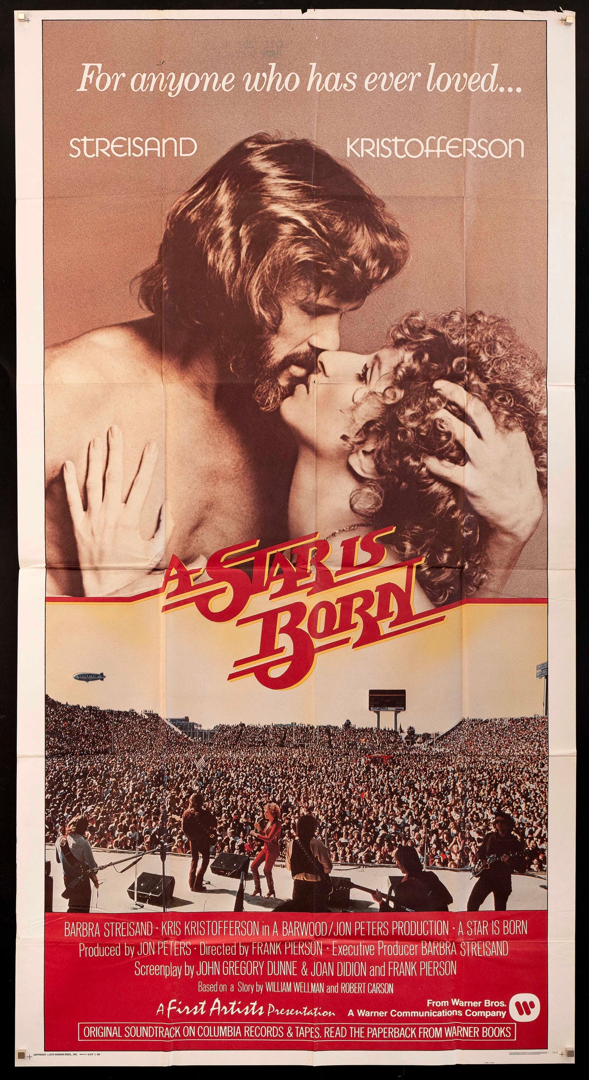 A Star is Born Original Vintage Movie Poster