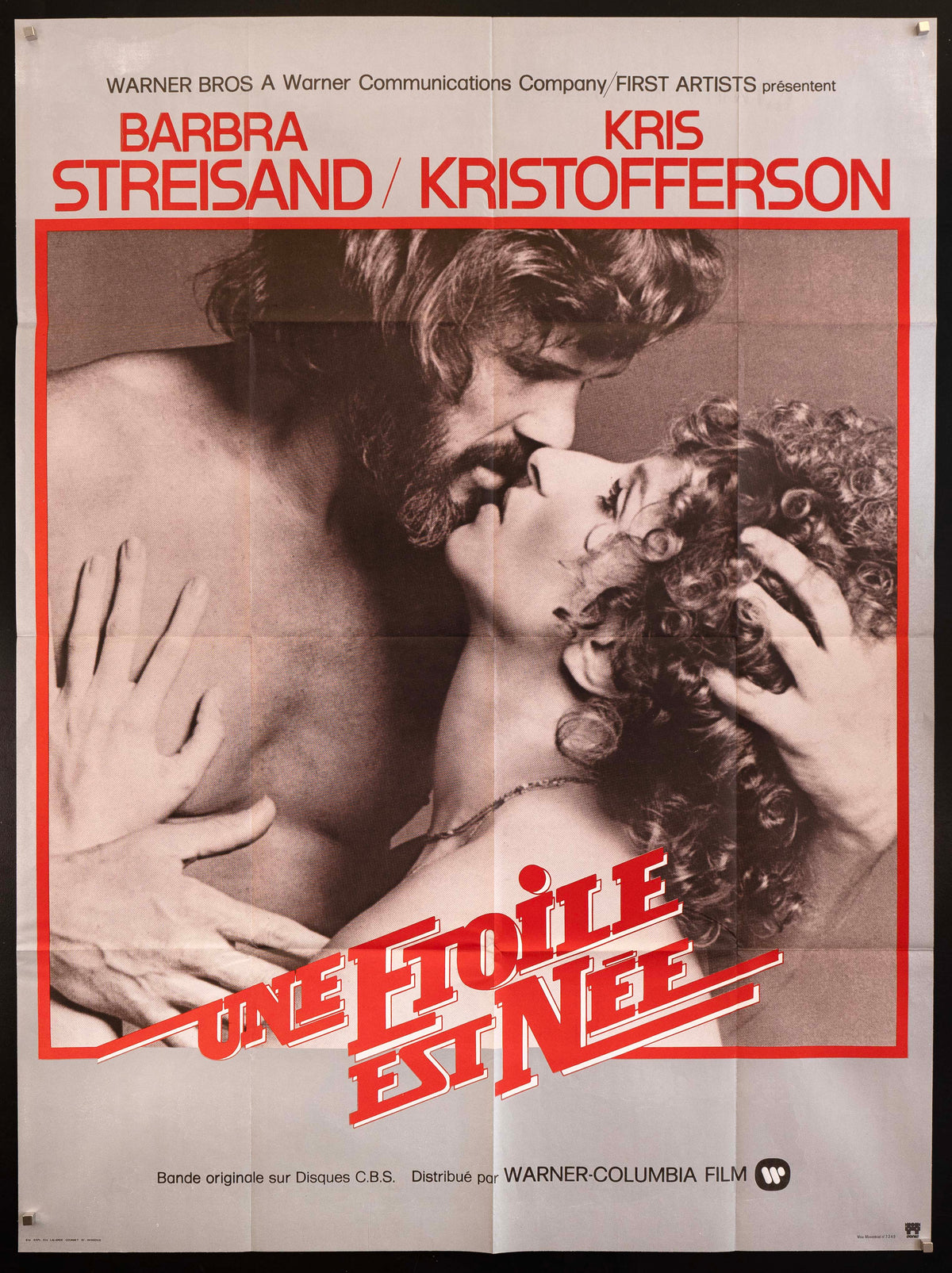 A Star is Born Original Vintage Movie Poster