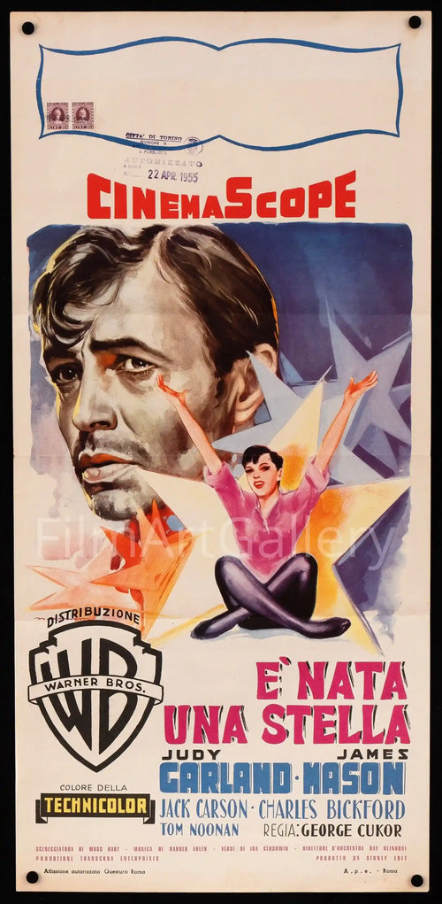 A Star is Born Original Vintage Movie Poster