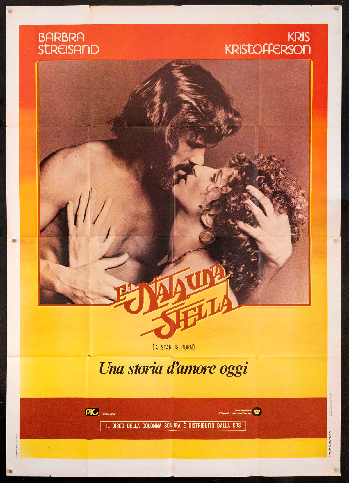 A Star is Born Original Vintage Movie Poster