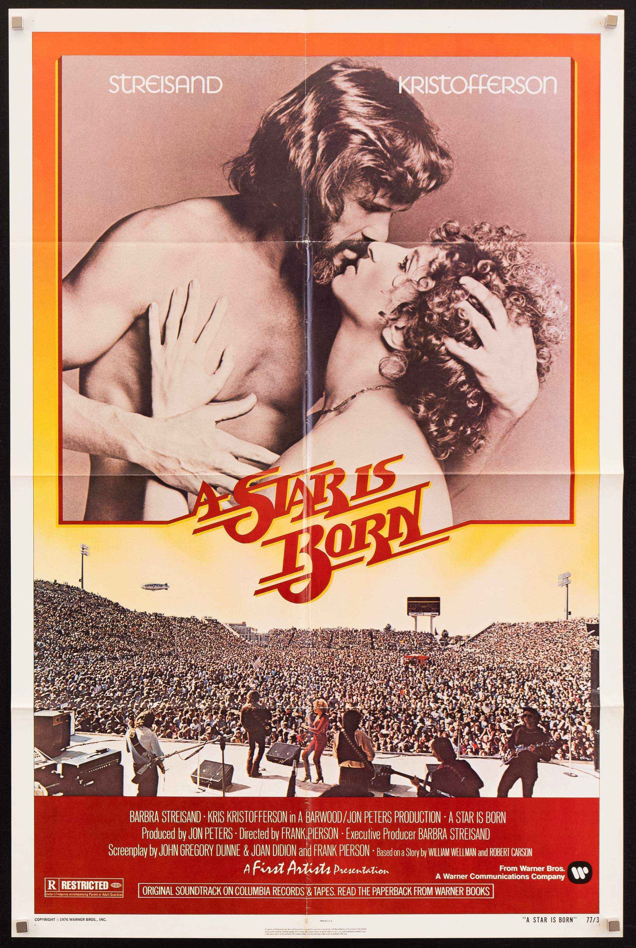 A Star is Born Movie Poster 1976 Sheet (27x41)