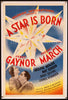 A Star is Born Original Vintage Movie Poster