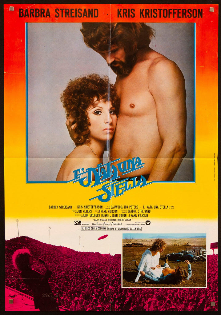 A Star is Born Original Vintage Movie Poster