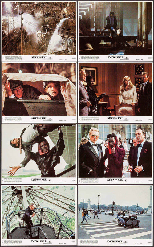 A View to a Kill Original Vintage Movie Poster