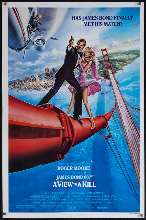 A View to a Kill Original Vintage Movie Poster