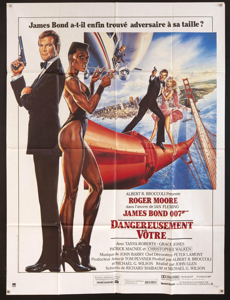 A View to a Kill Original Vintage Movie Poster