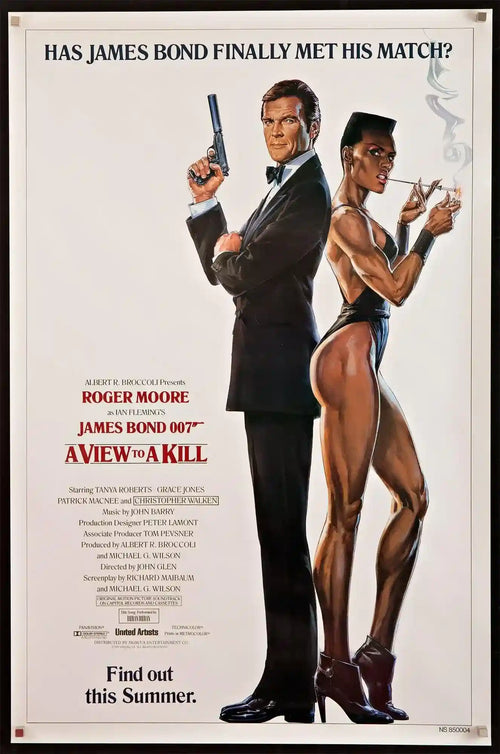 A View to a Kill Original Vintage Movie Poster