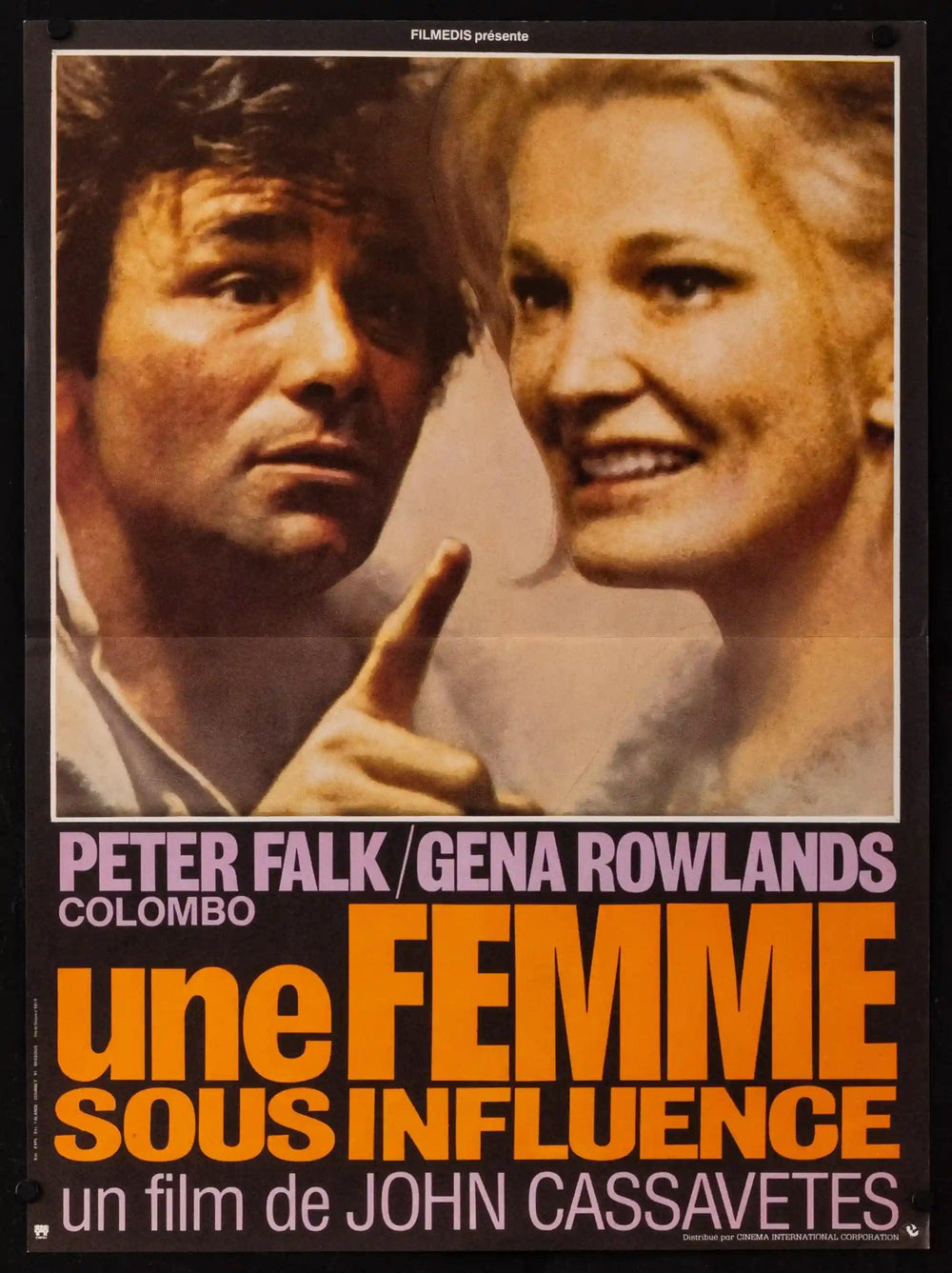 A Woman Under the Influence Original Vintage Movie Poster