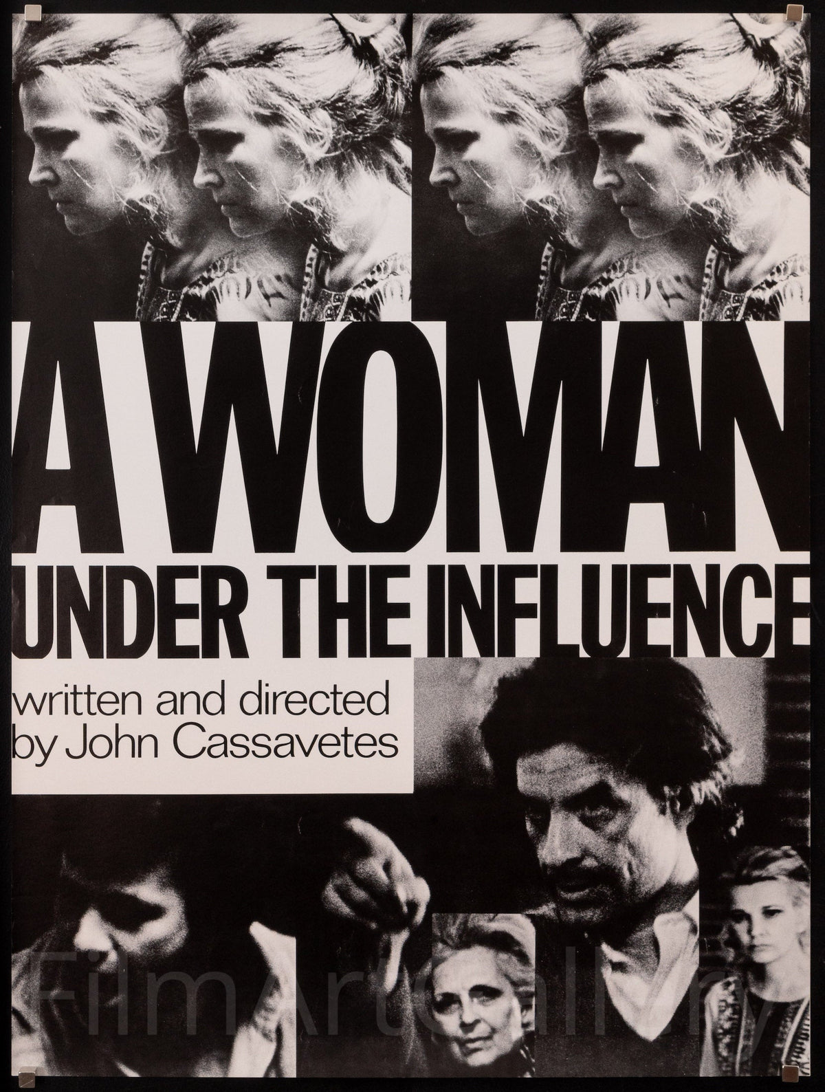 A Woman Under the Influence Original Vintage Movie Poster