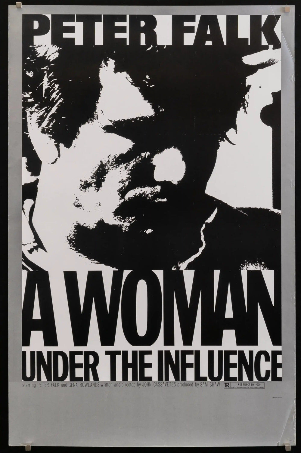 A Woman Under the Influence Original Vintage Movie Poster