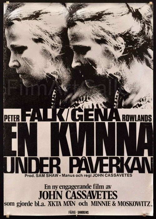 A Woman Under the Influence Original Vintage Movie Poster