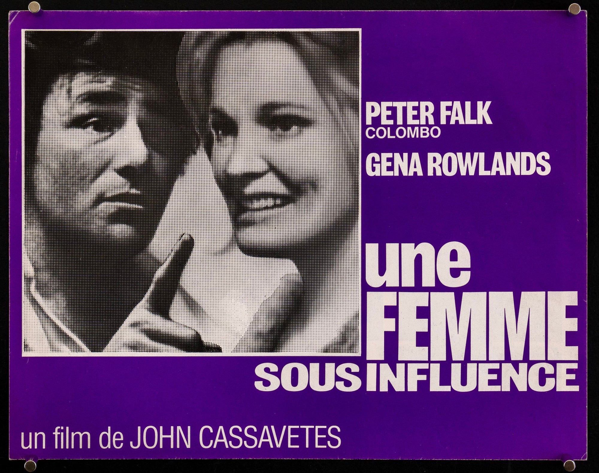 A Woman Under the Influence Original Vintage Movie Poster