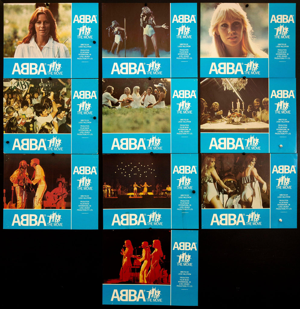Abba The Movie Original Vintage Movie Poster