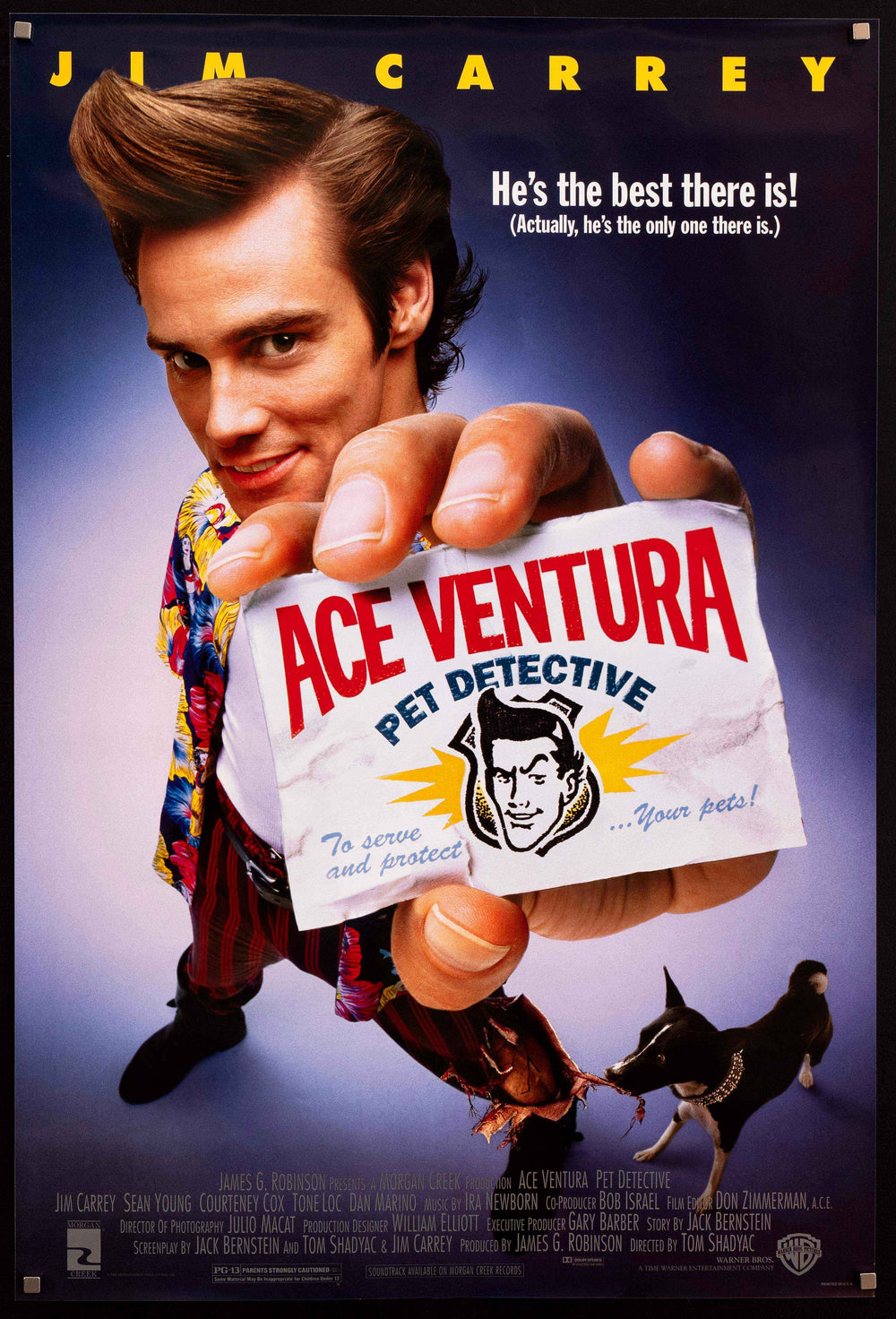 Ace Ventura: Pet Detective Original Vintage Movie Poster