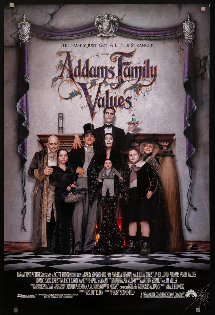 Addams Family Values Original Vintage Movie Poster