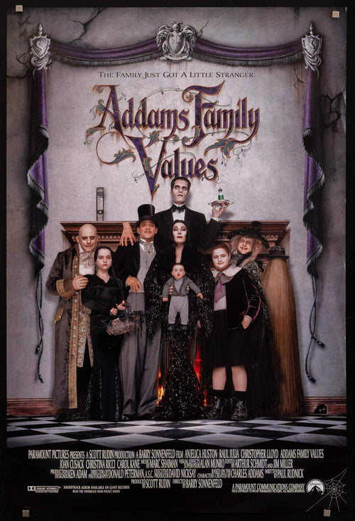 Addams Family Values Original Vintage Movie Poster