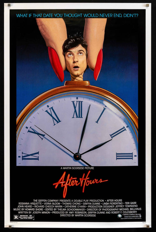 After Hours Original Vintage Movie Poster