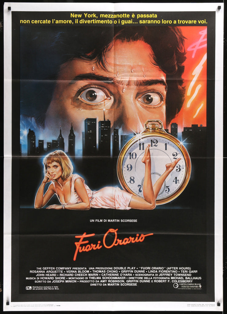 After Hours Original Vintage Movie Poster