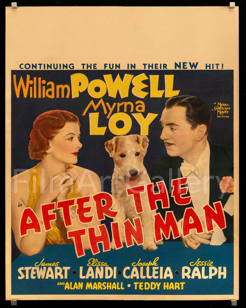 After the Thin Man Original Vintage Movie Poster