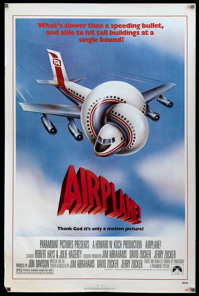 Airplane! Original Vintage Movie Poster