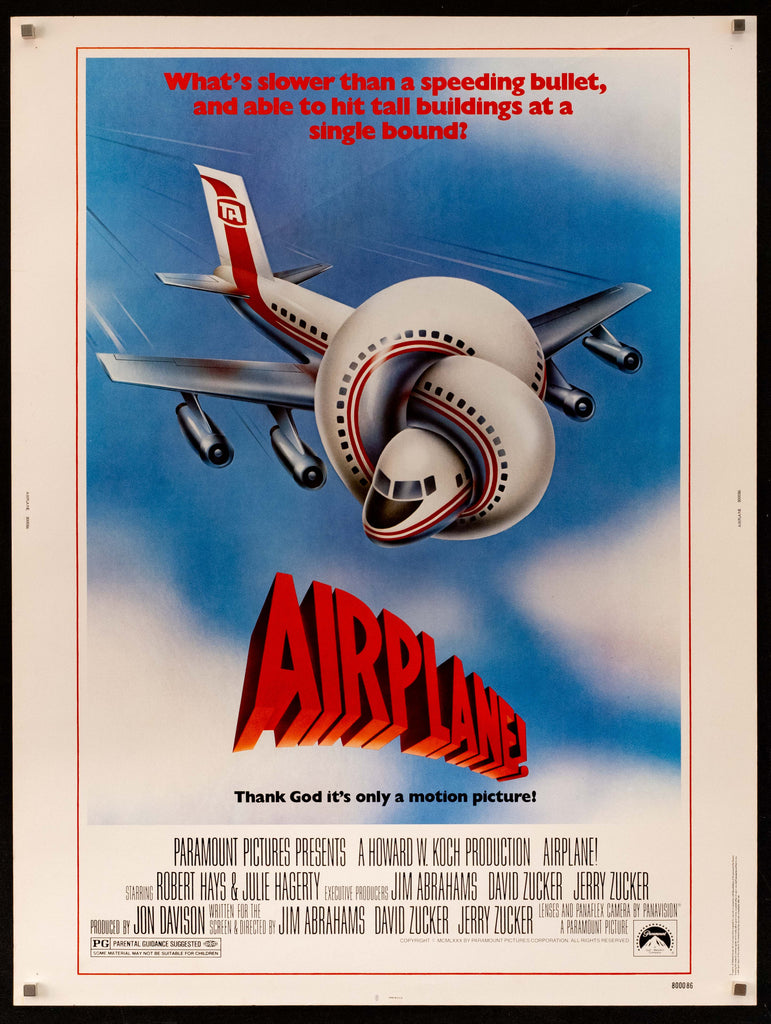 Airplane! Original Vintage Movie Poster