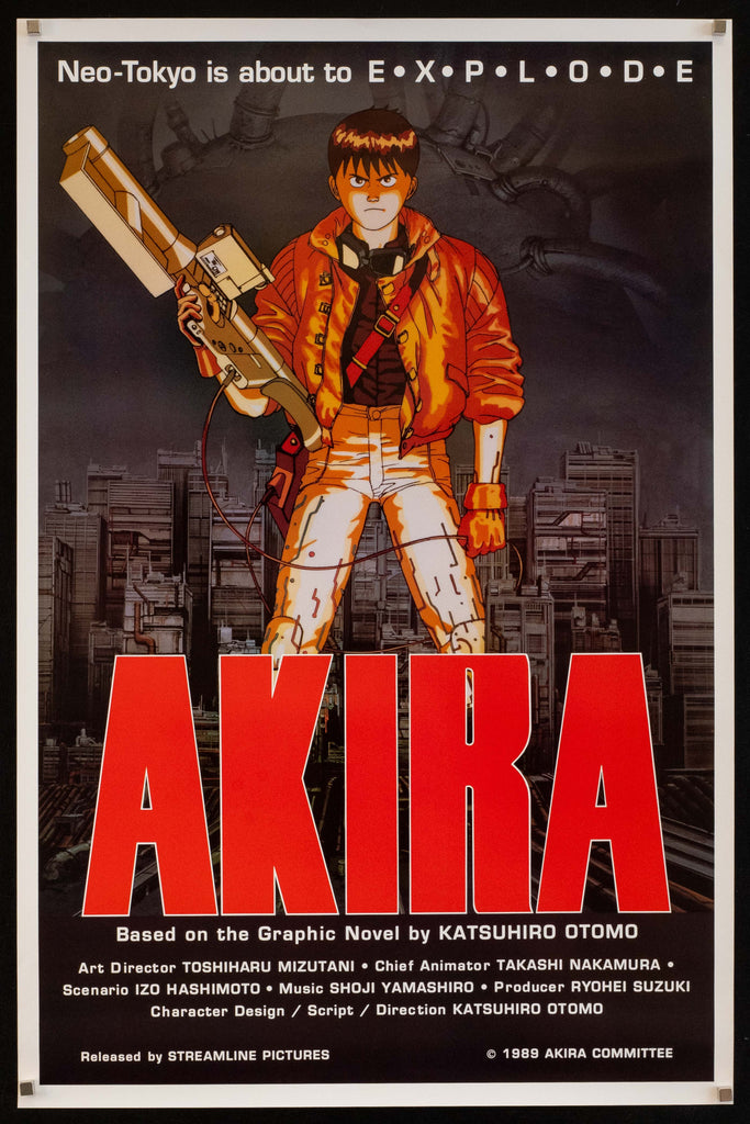 Akira Original Vintage Movie Poster