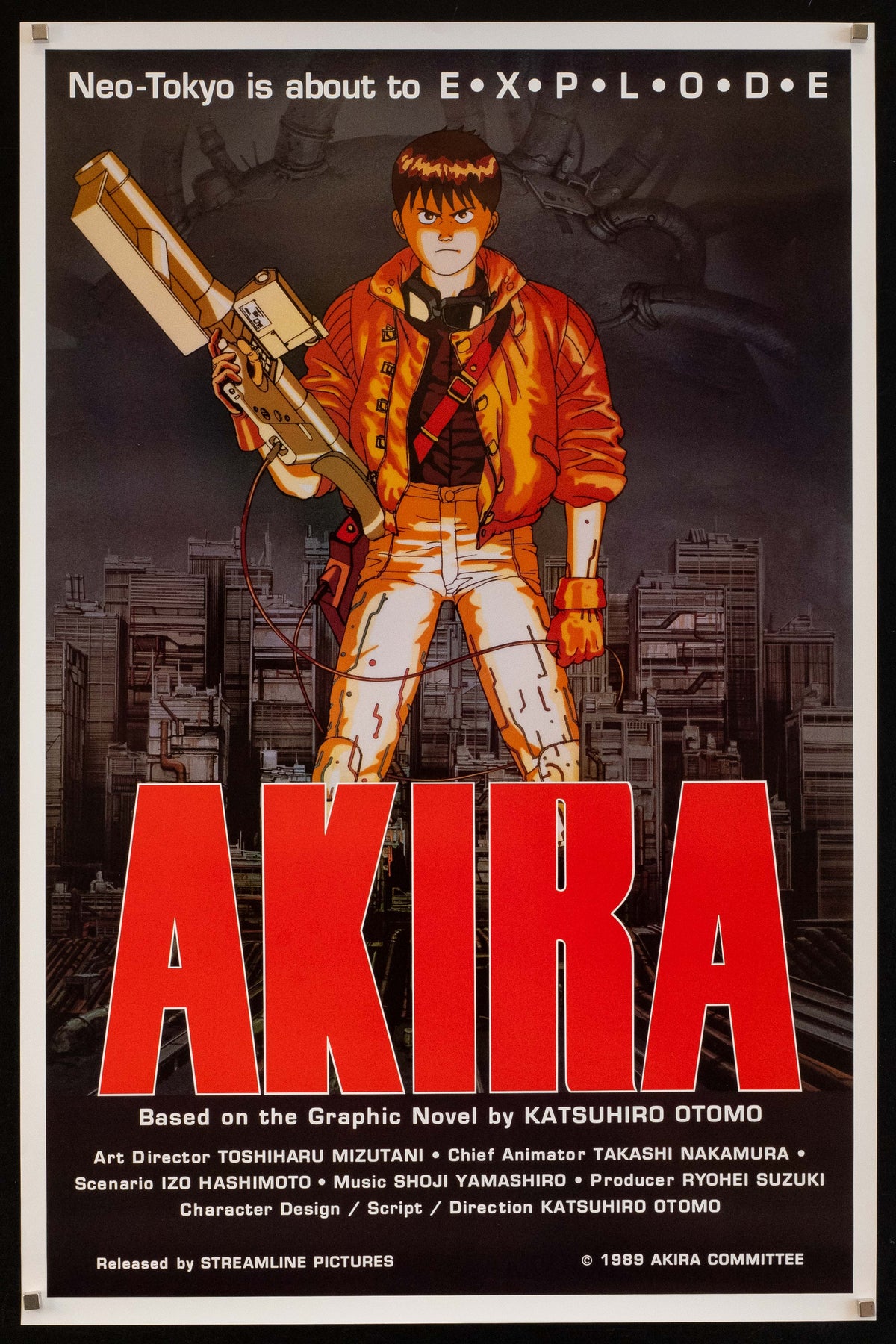 Akira Original Vintage Movie Poster
