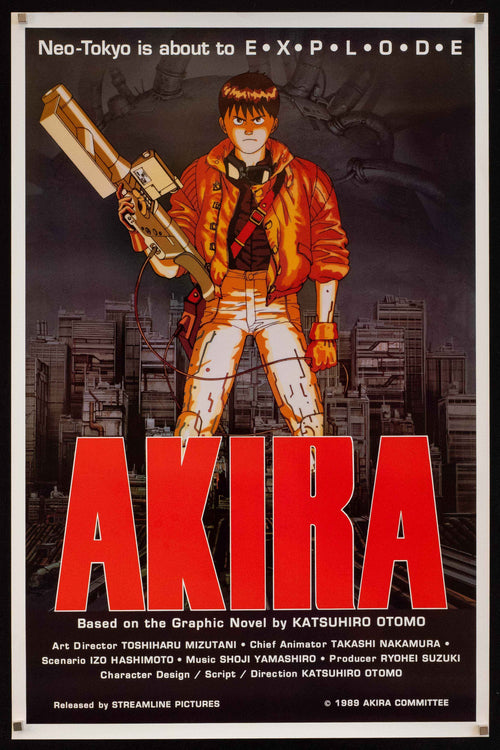 Akira Original Vintage Movie Poster