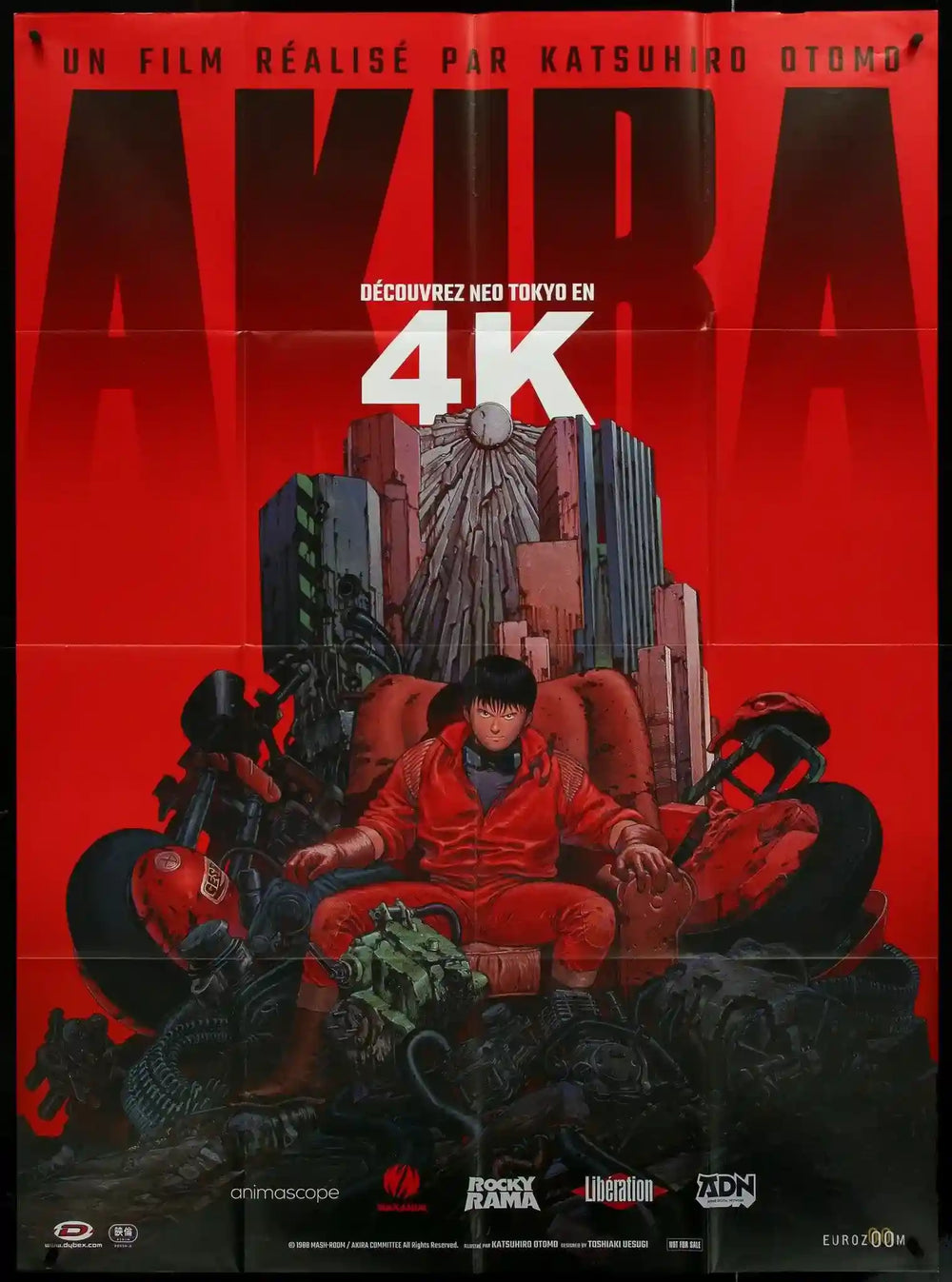 Akira Original Vintage Movie Poster