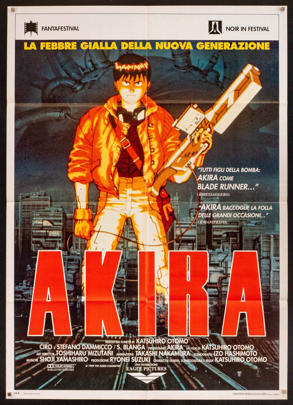 Akira Original Vintage Movie Poster