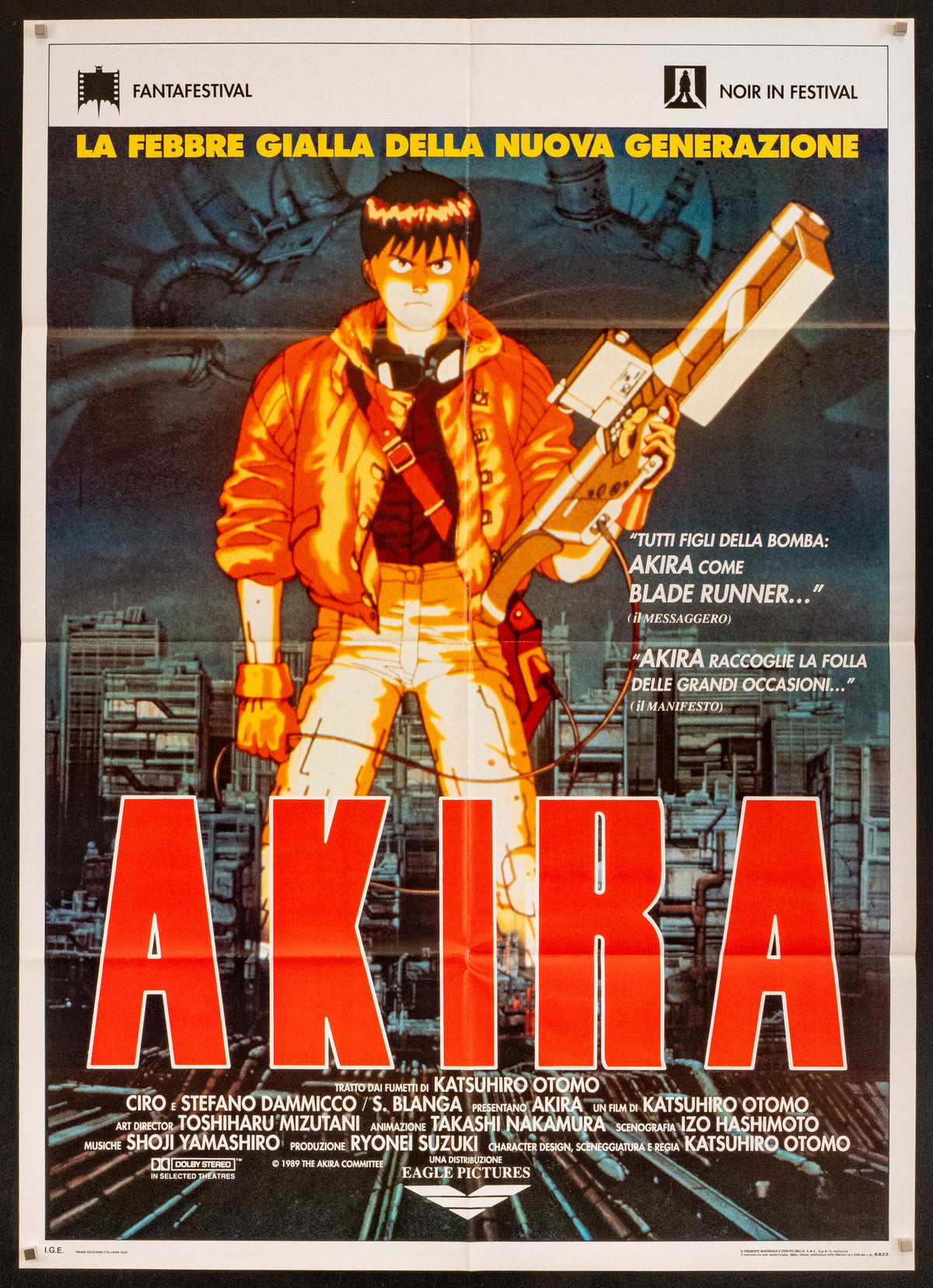 Akira Original Vintage Movie Poster