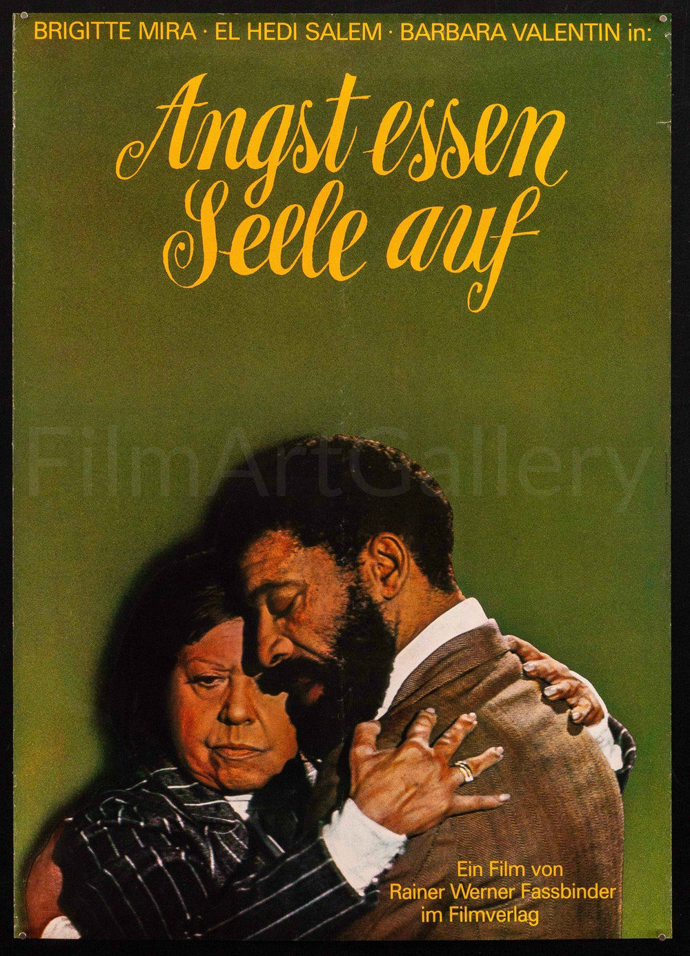 Ali Fear Eats the Soul Original Vintage Movie Poster