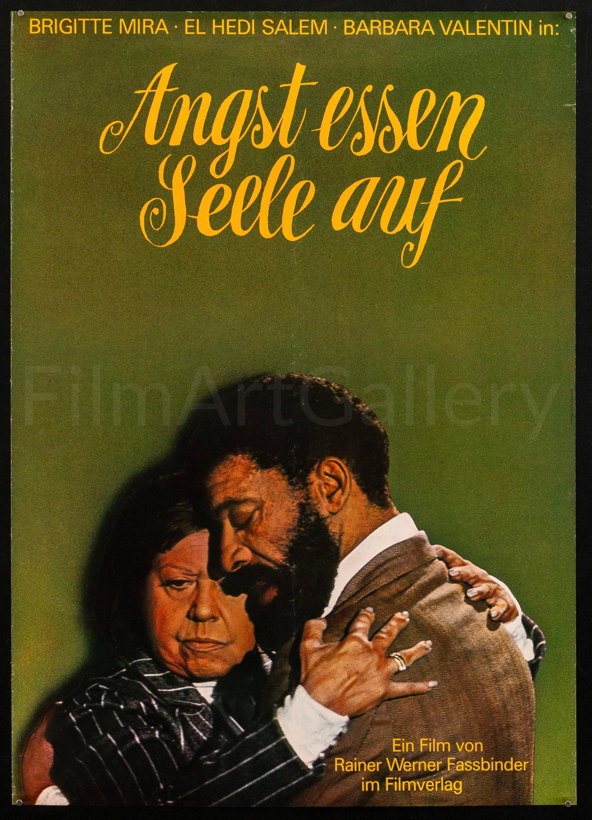 Ali Fear Eats the Soul Original Vintage Movie Poster