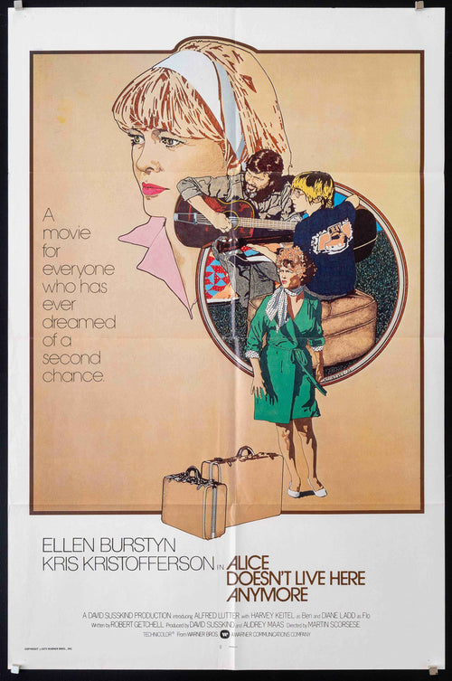 Alice Doesn't Live Here Anymore Original Vintage Movie Poster