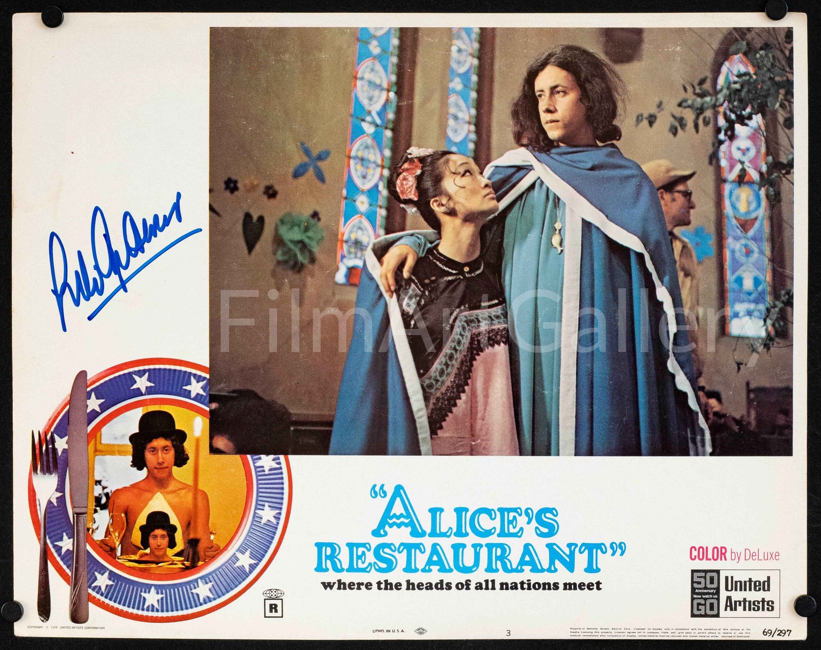 Alice's Restaurant Original Vintage Movie Poster