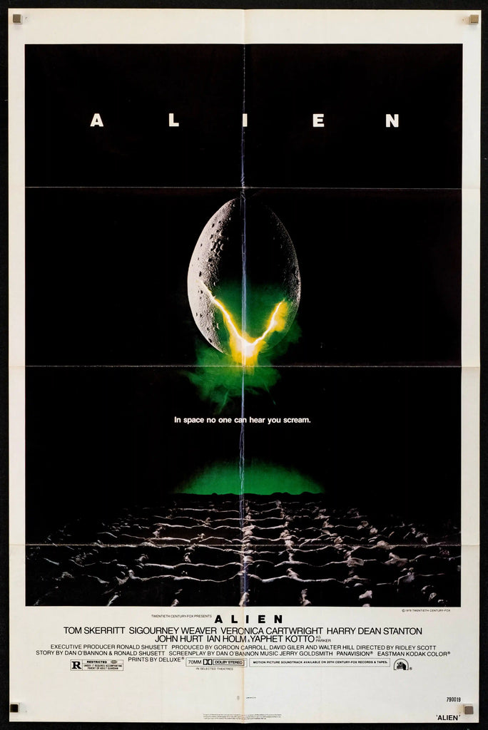 Alien Original Vintage Movie Poster
